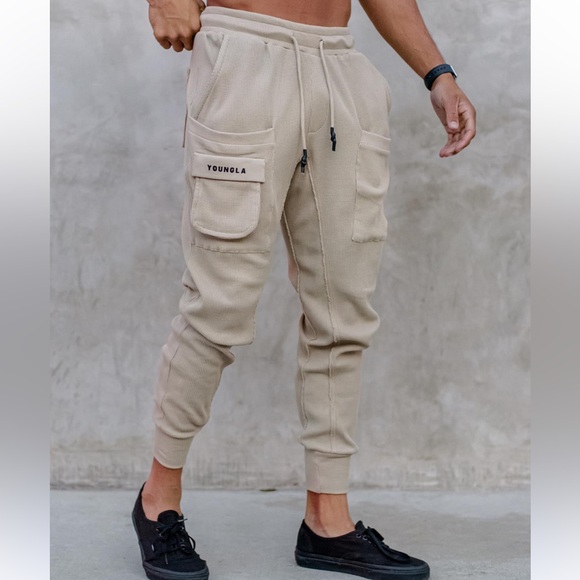 YoungLA Pants Youngla Thermal Lounge Joggers Sz Medium Poshmark